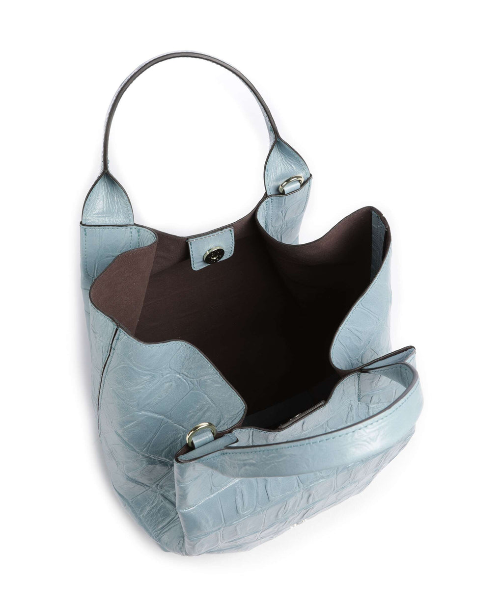 Abro Maxi Cocco Essential Medium Handbag sapphire