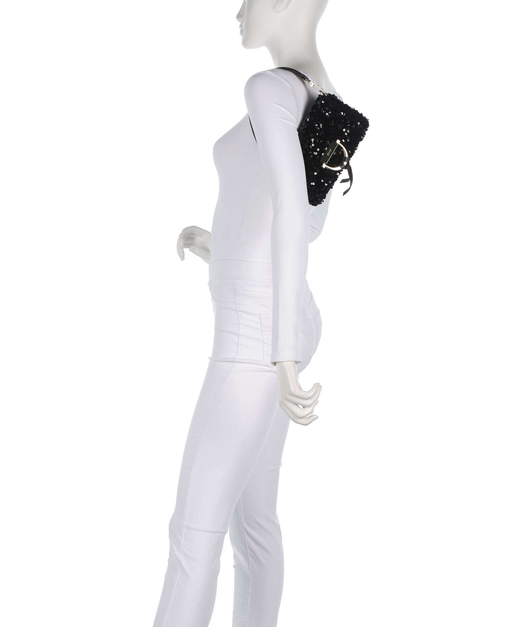 Abro Sequins Temi Shoulder bag black/gold