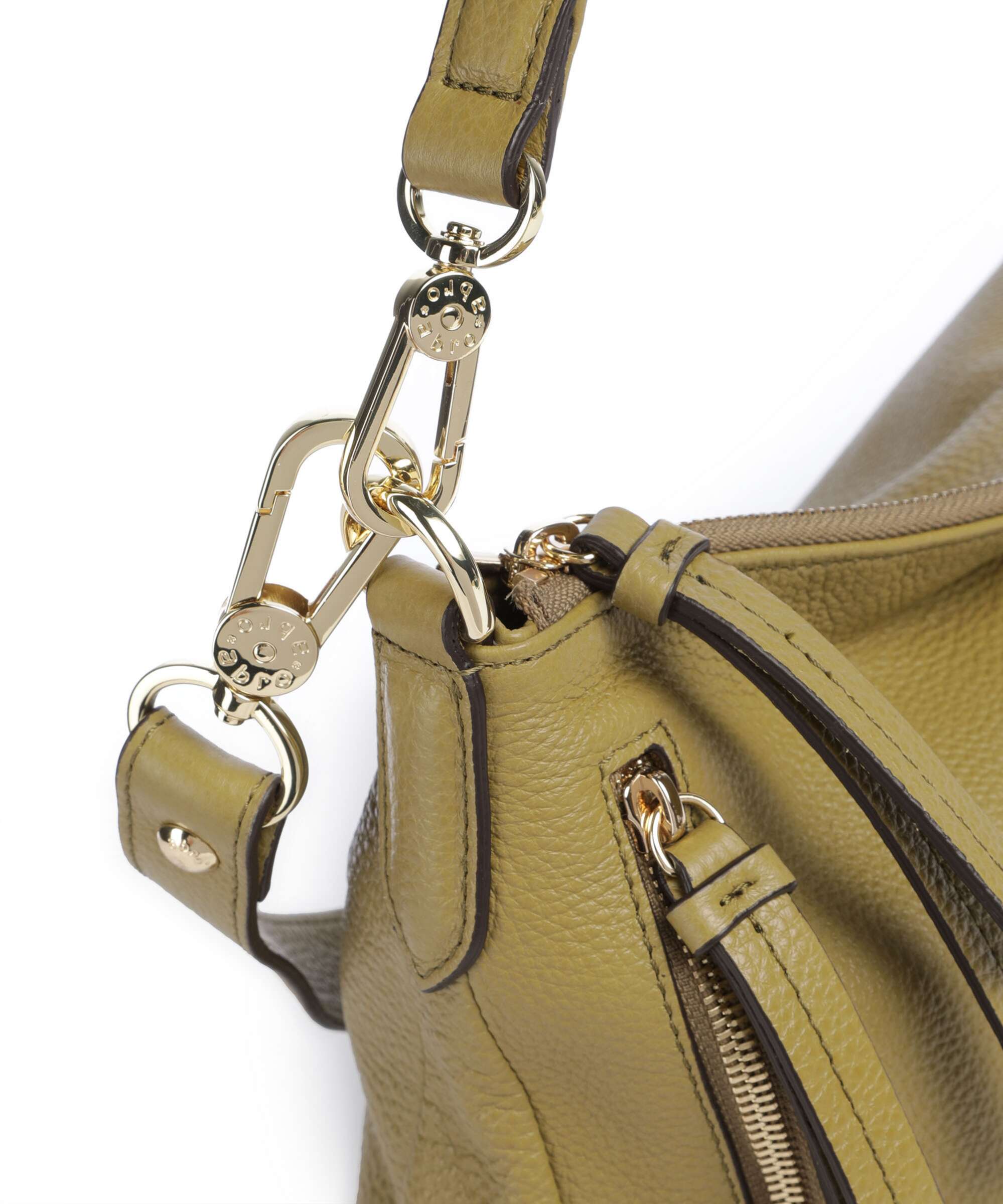 Abro Adria Juna Small Hobo bag mud