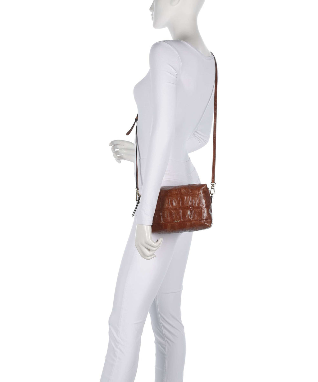 Abro Maxi Cocco Kaia Crossbody bag caramel/cognac