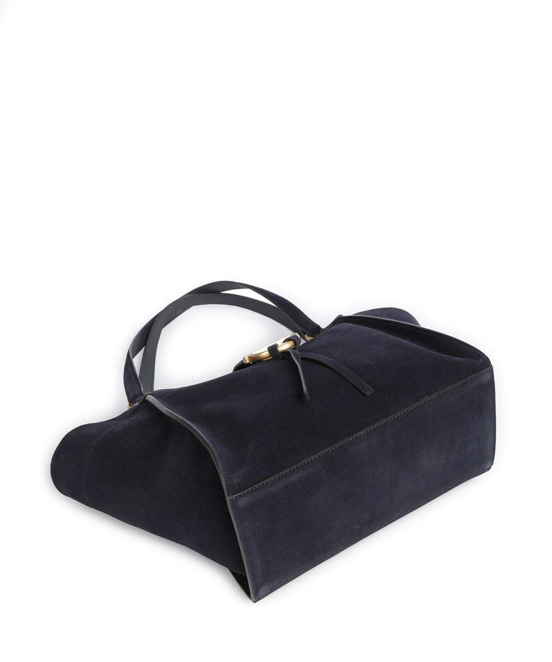 Abro Suede Temi Tote bag navy