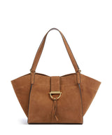 Abro Suede Temi Tote bag cuoio