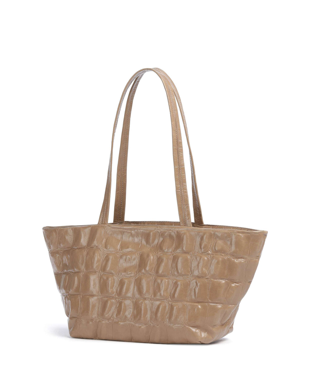 Abro Maxxi Cocco Alba Shoulder bag cappuccino