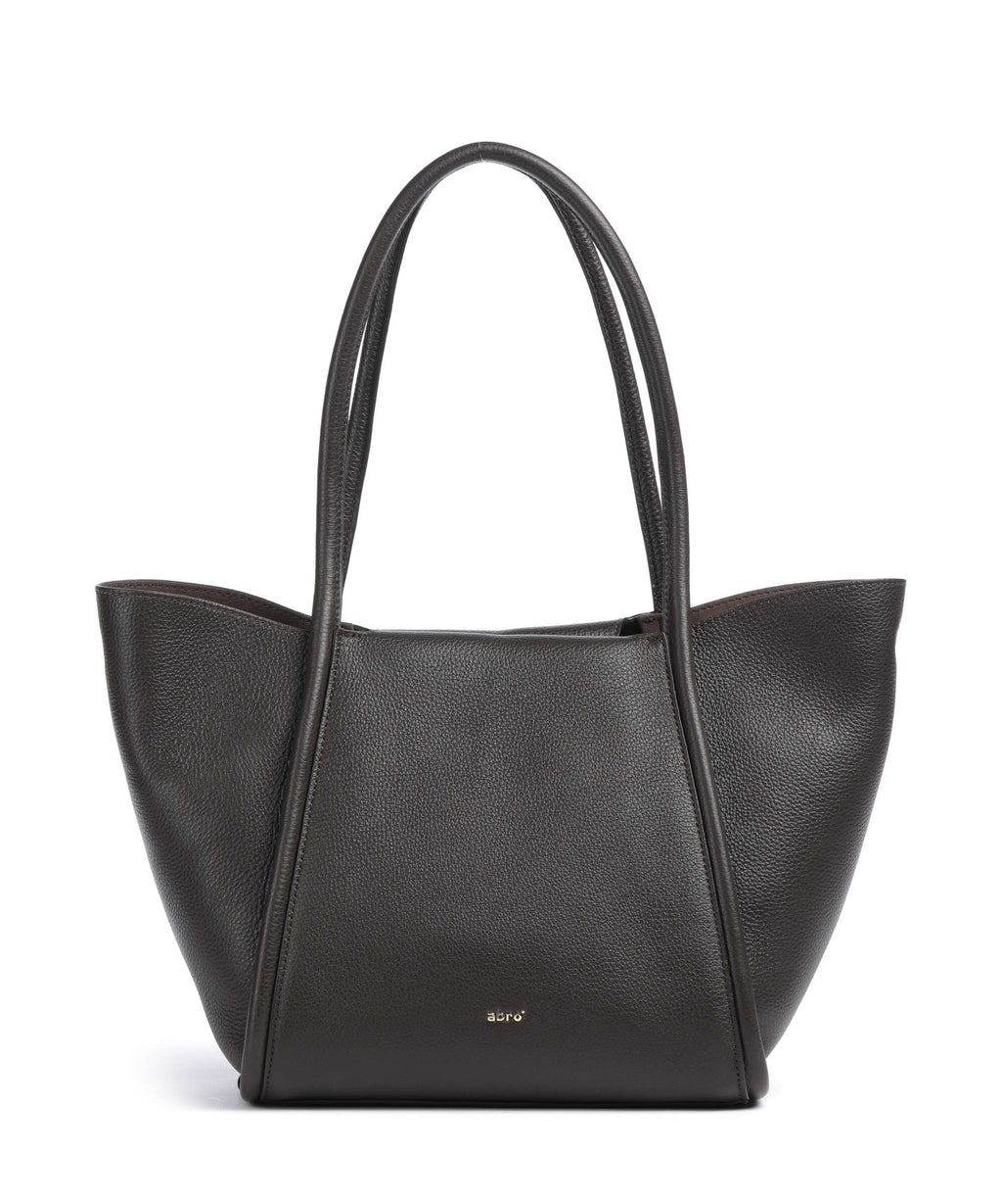 Abro Agave Willow Small Tote bag dark brown