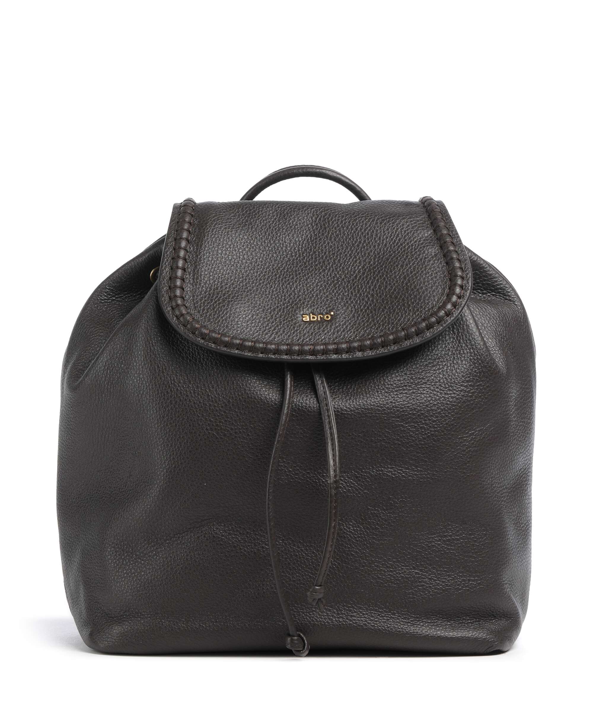 Abro Agave Signature Backpack dark brown