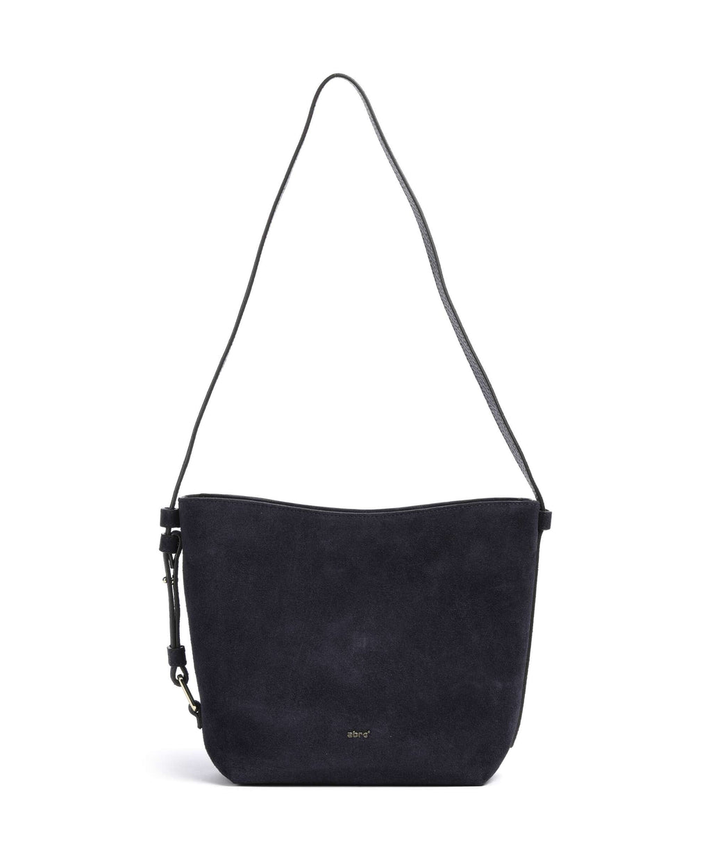 Abro Suede Cosmo Hobo bag navy