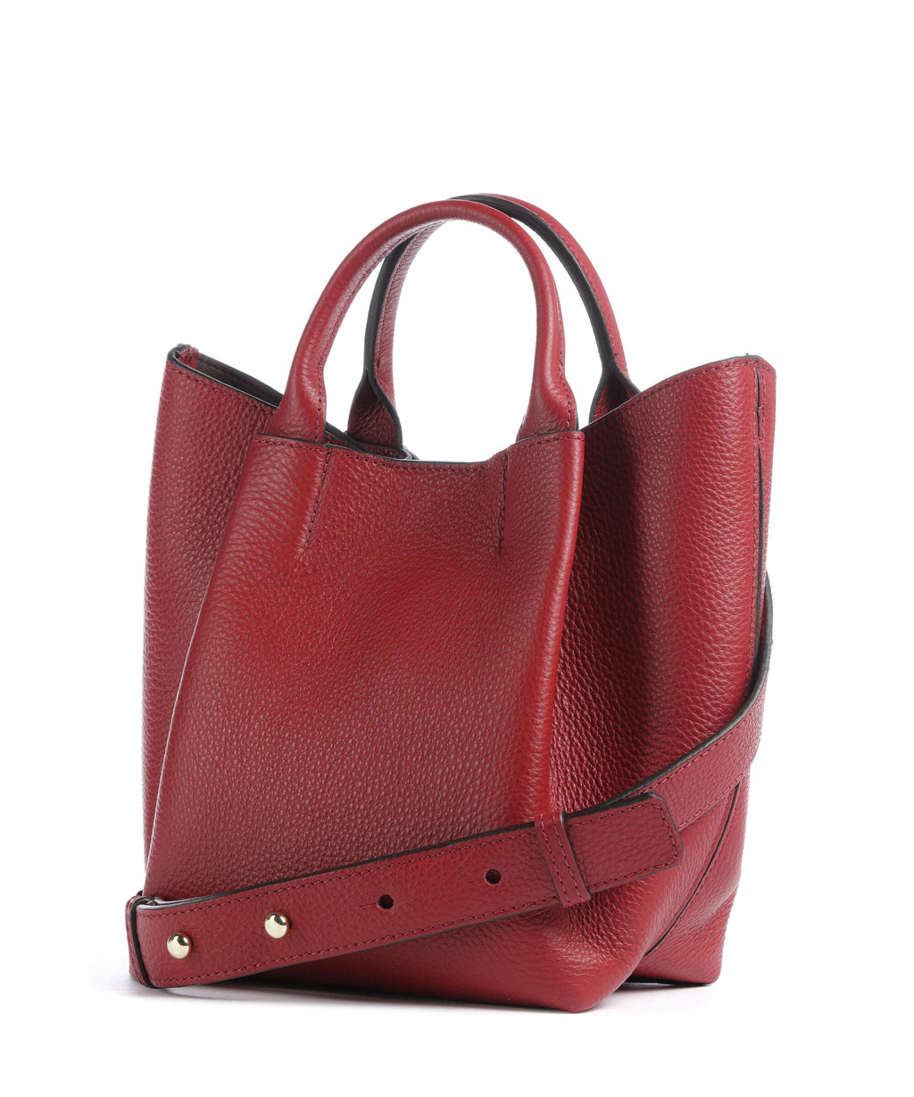 Abro Agave Essential Small Handbag ruby