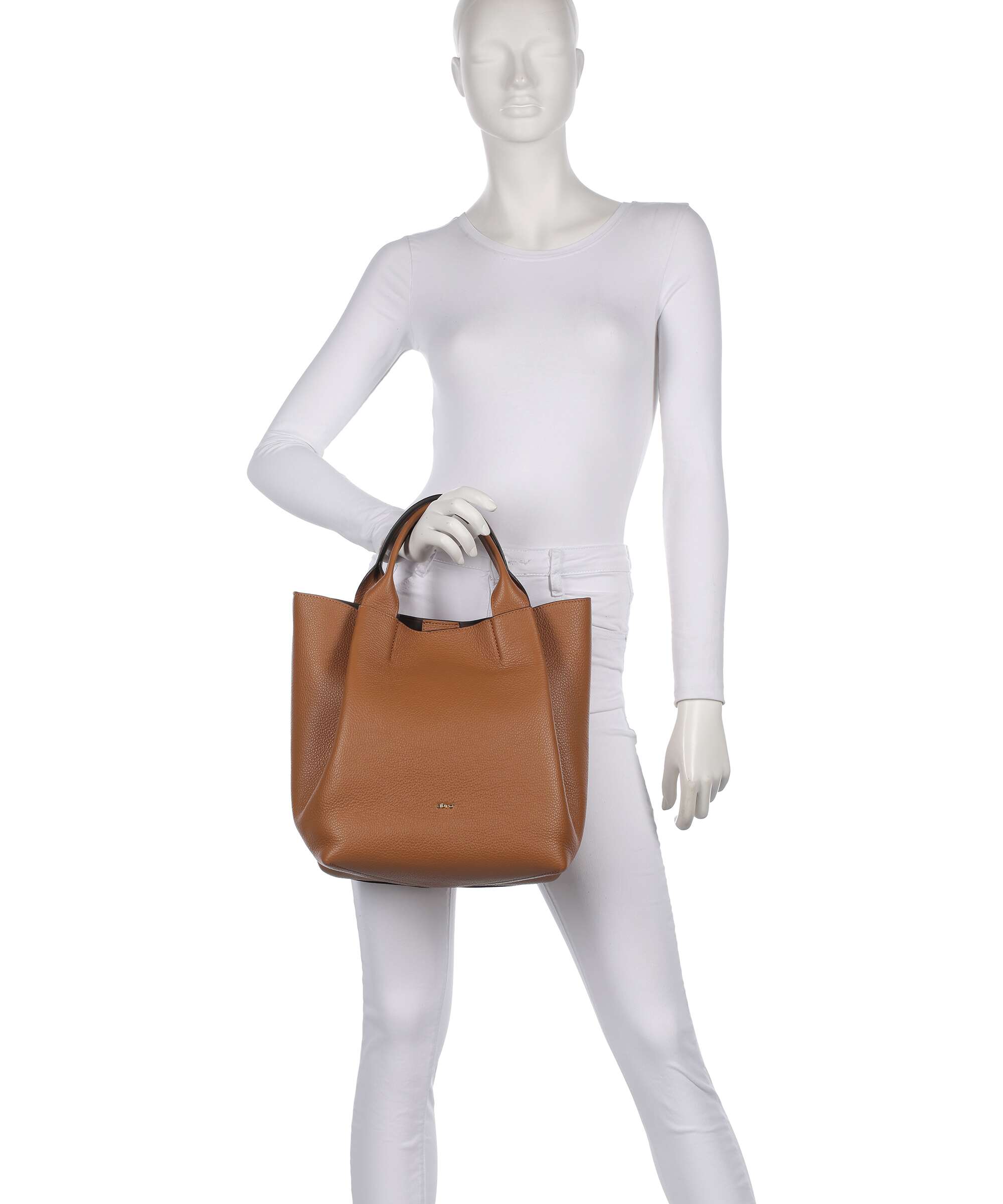 Abro Agave Essential Medium Handbag cuoio