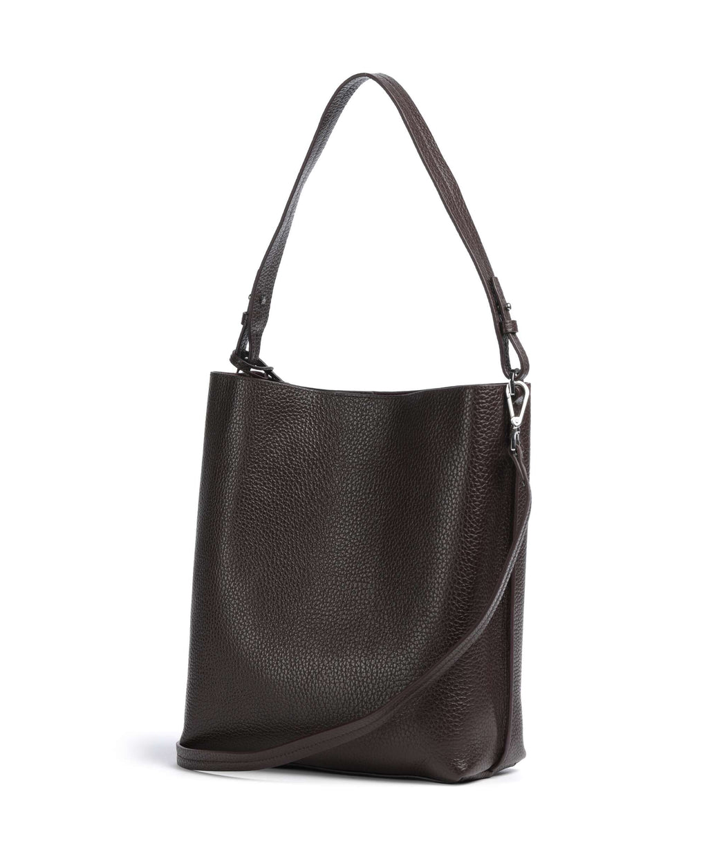Marc O'Polo Brinja M Hobo bag black cherry