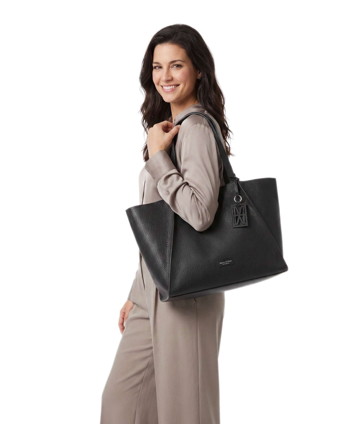 Marc O'Polo Biana M Tote bag dark walnut