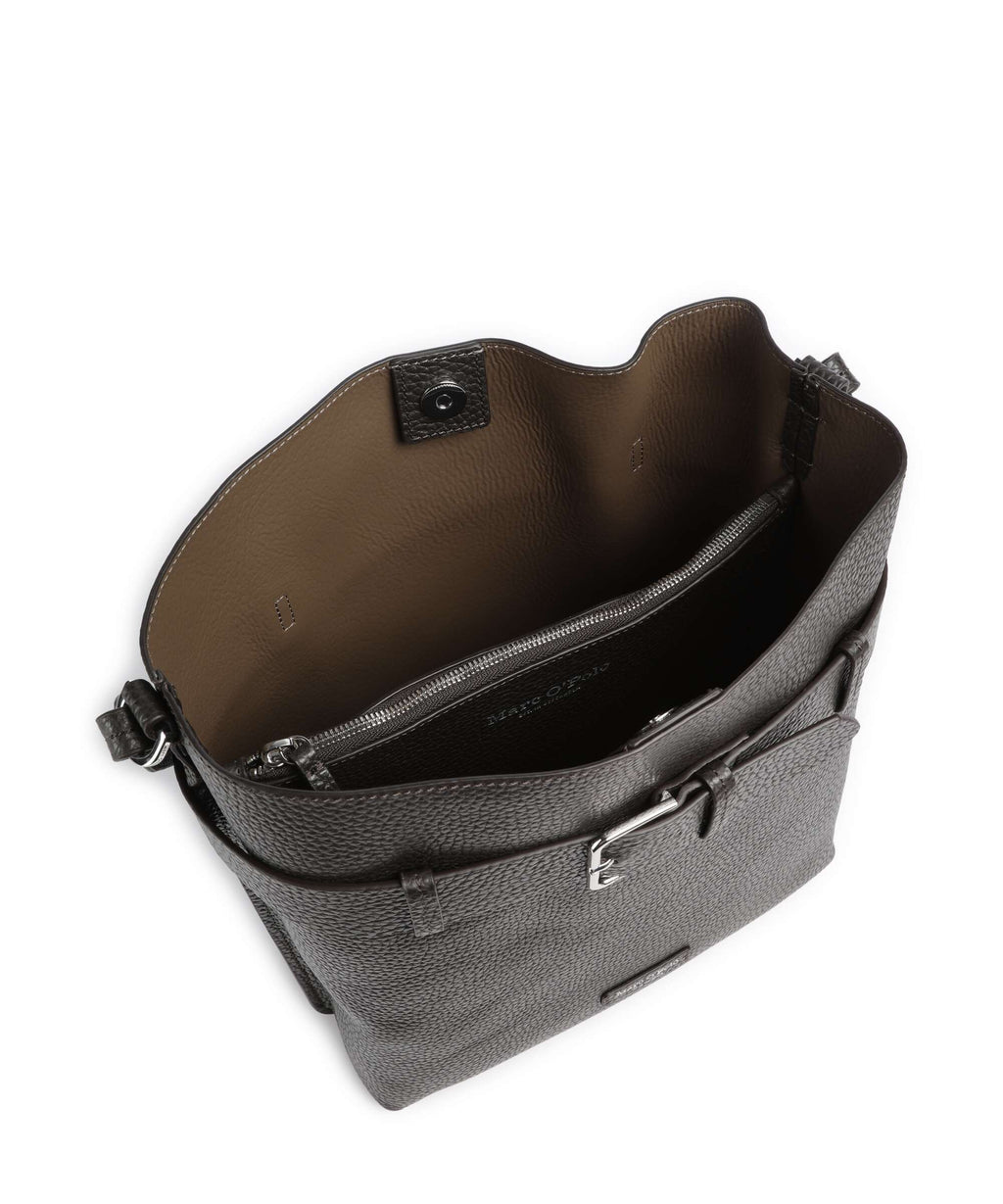 Marc O'Polo Brinja M Hobo bag dark walnut