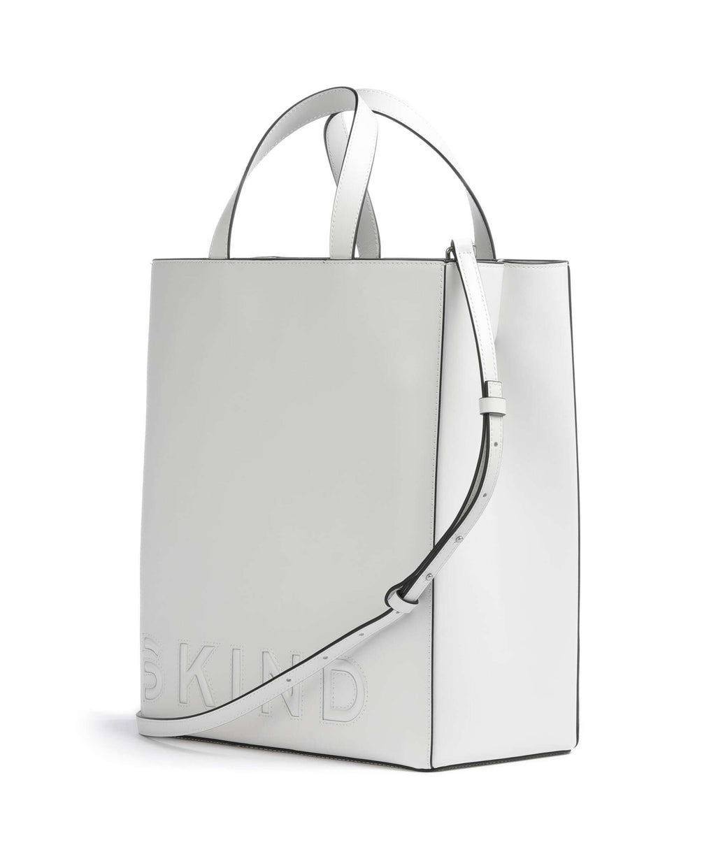 Liebeskind Paper Bag Logo Carter M Handbag offwhite