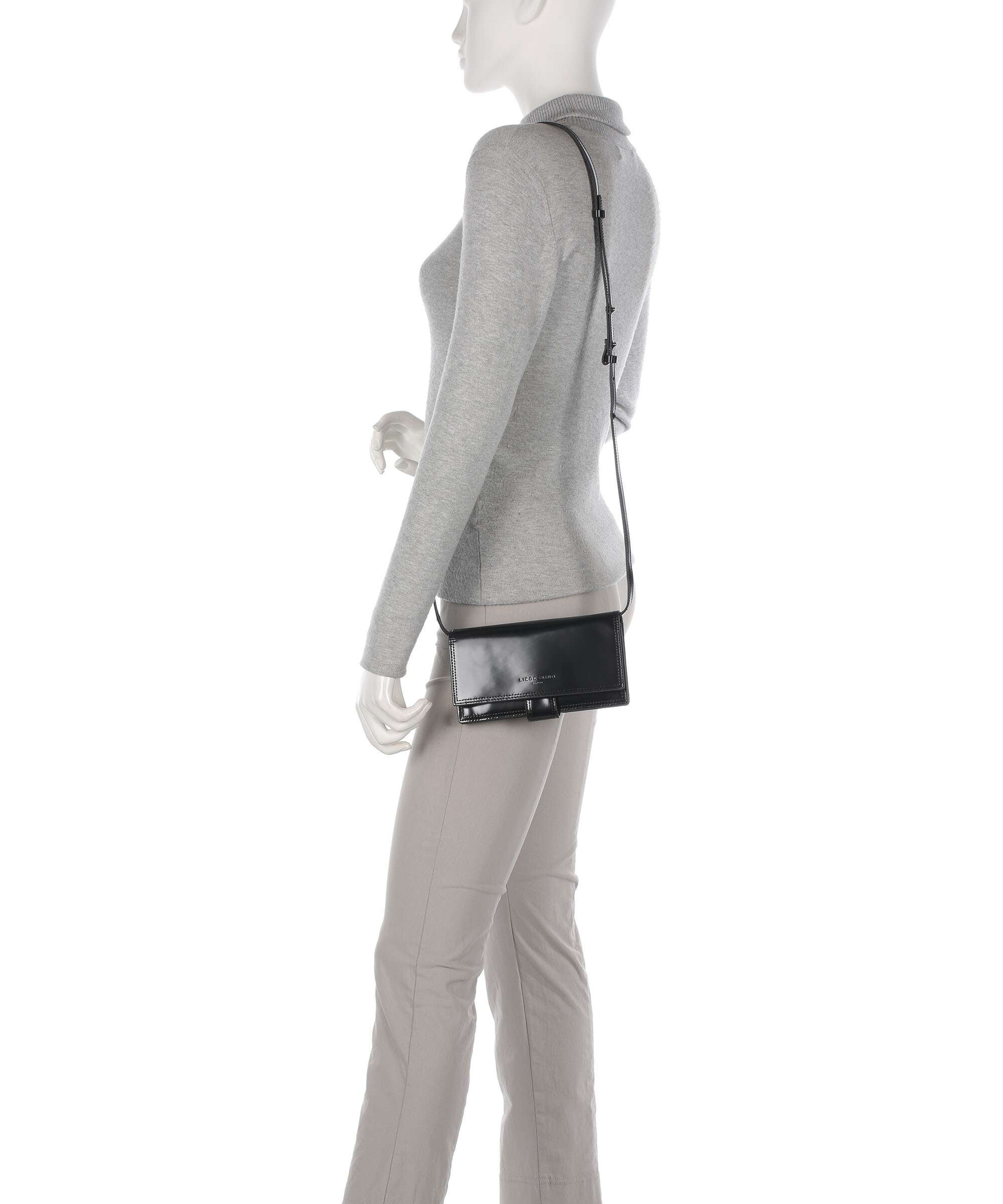 Liebeskind Lisa Spazzolato L Crossbody bag black