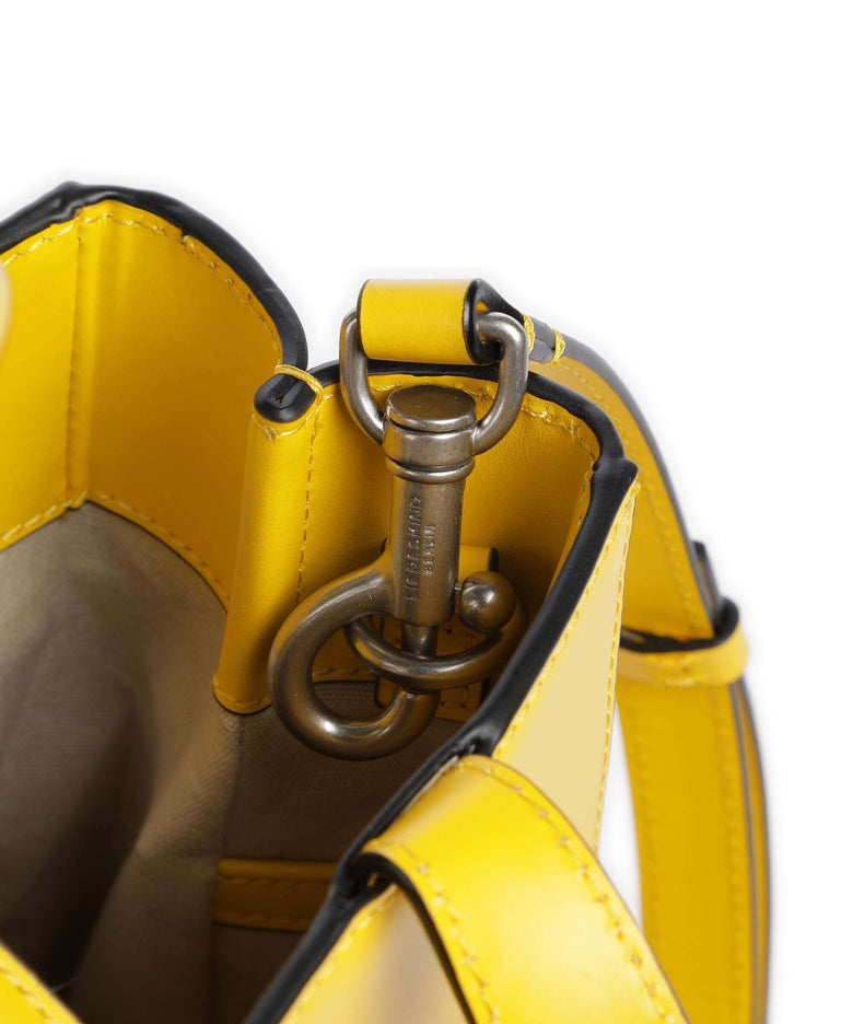 Liebeskind Paper Bag Logo Carter S Handbag lemon