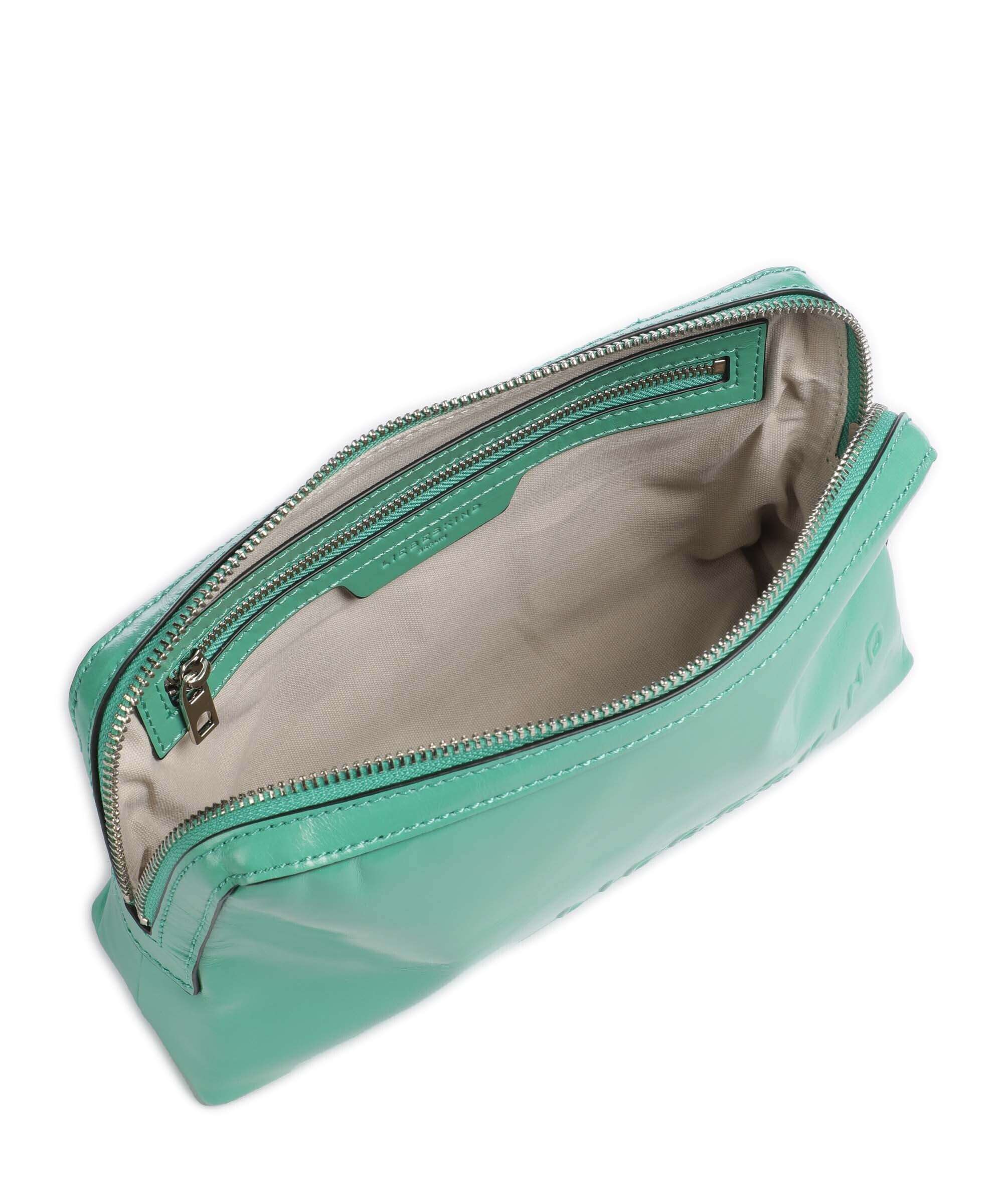 Liebeskind Elvira Paper Touch Crinkle Belt bag jade