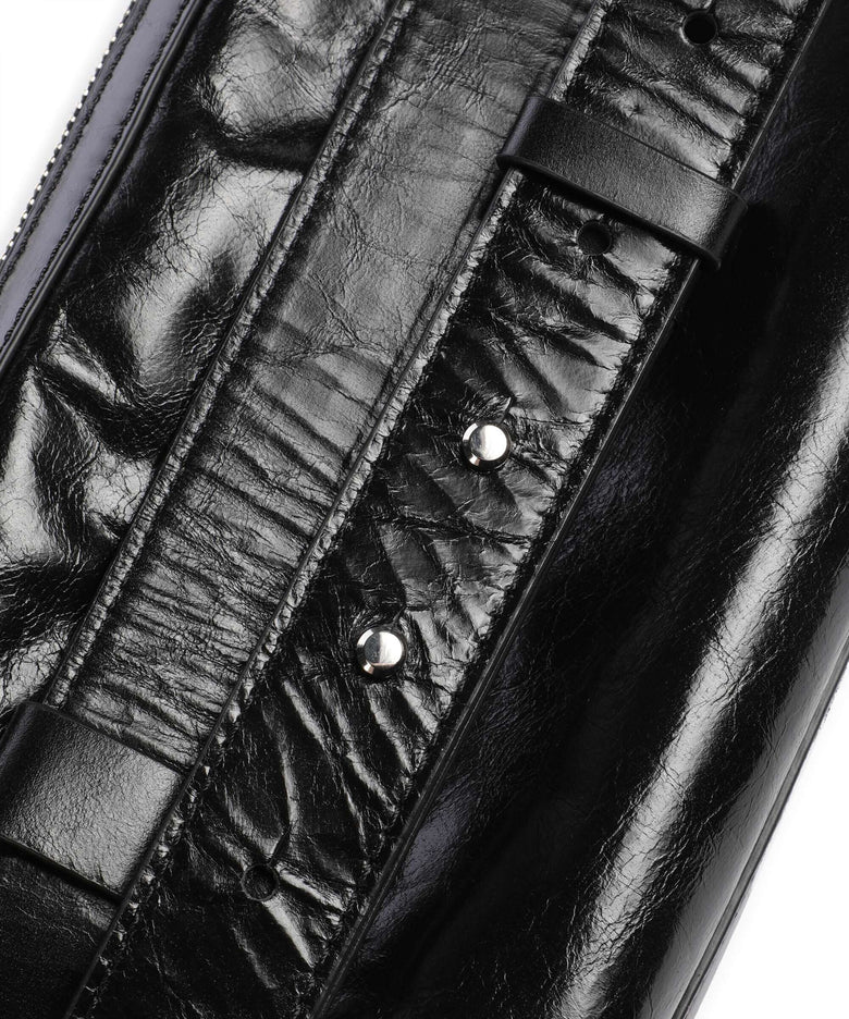 Liebeskind Elvira Paper Touch Crinkle Fanny pack black