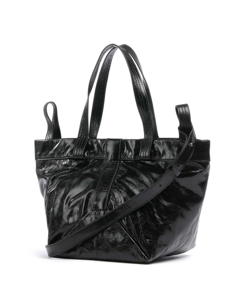Liebeskind Elvira Paper Touch Crinkle S Handbag black