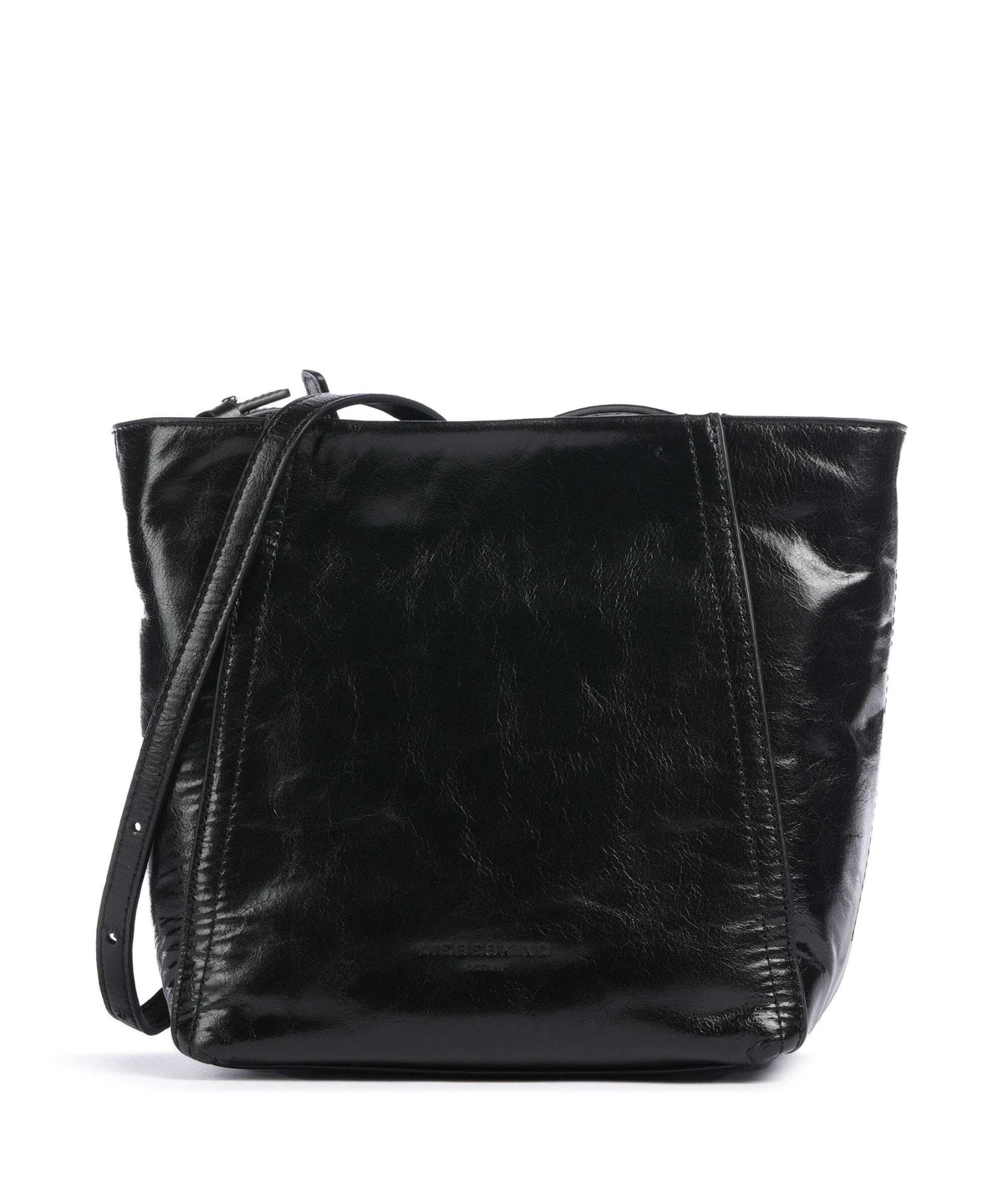 Liebeskind Chudy Paper Touch Crinkle S Crossbody bag black
