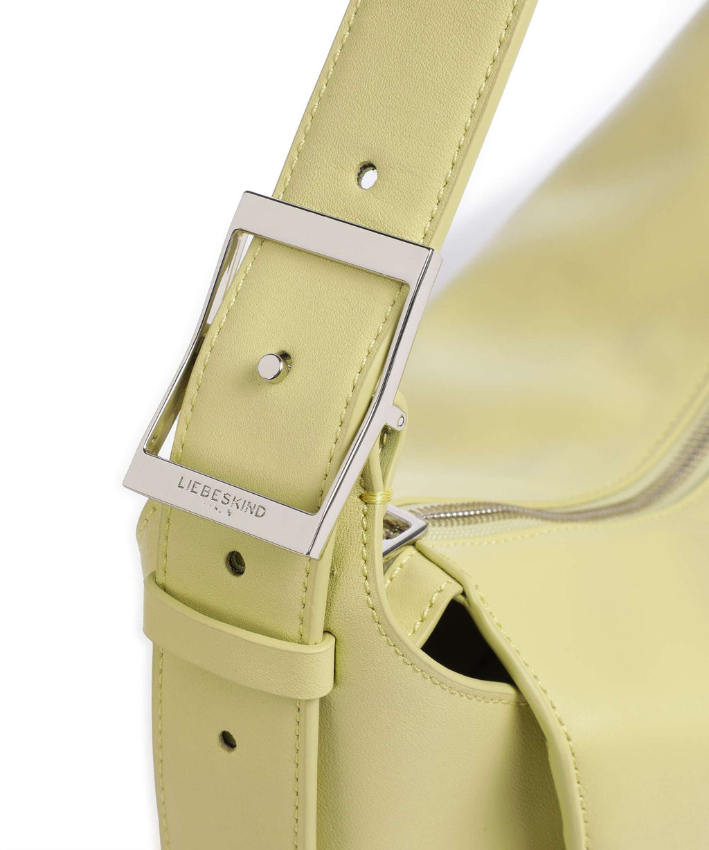 Liebeskind Lou Calf Optic M Hobo bag light mimosa