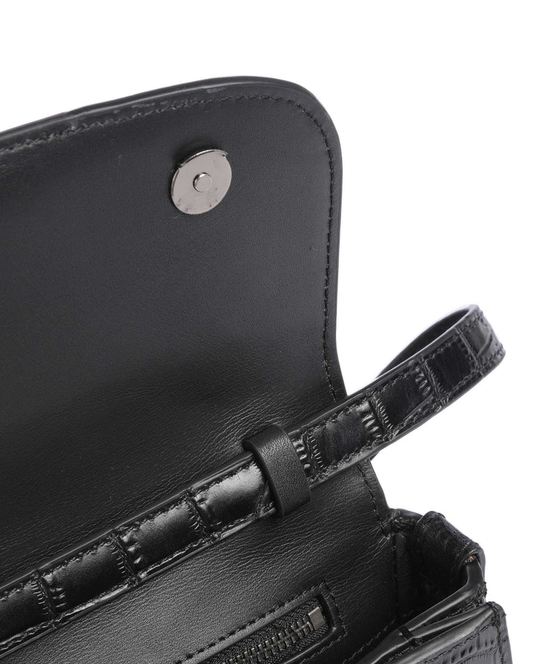 Liebeskind Ezra Croco S Crossbody bag black