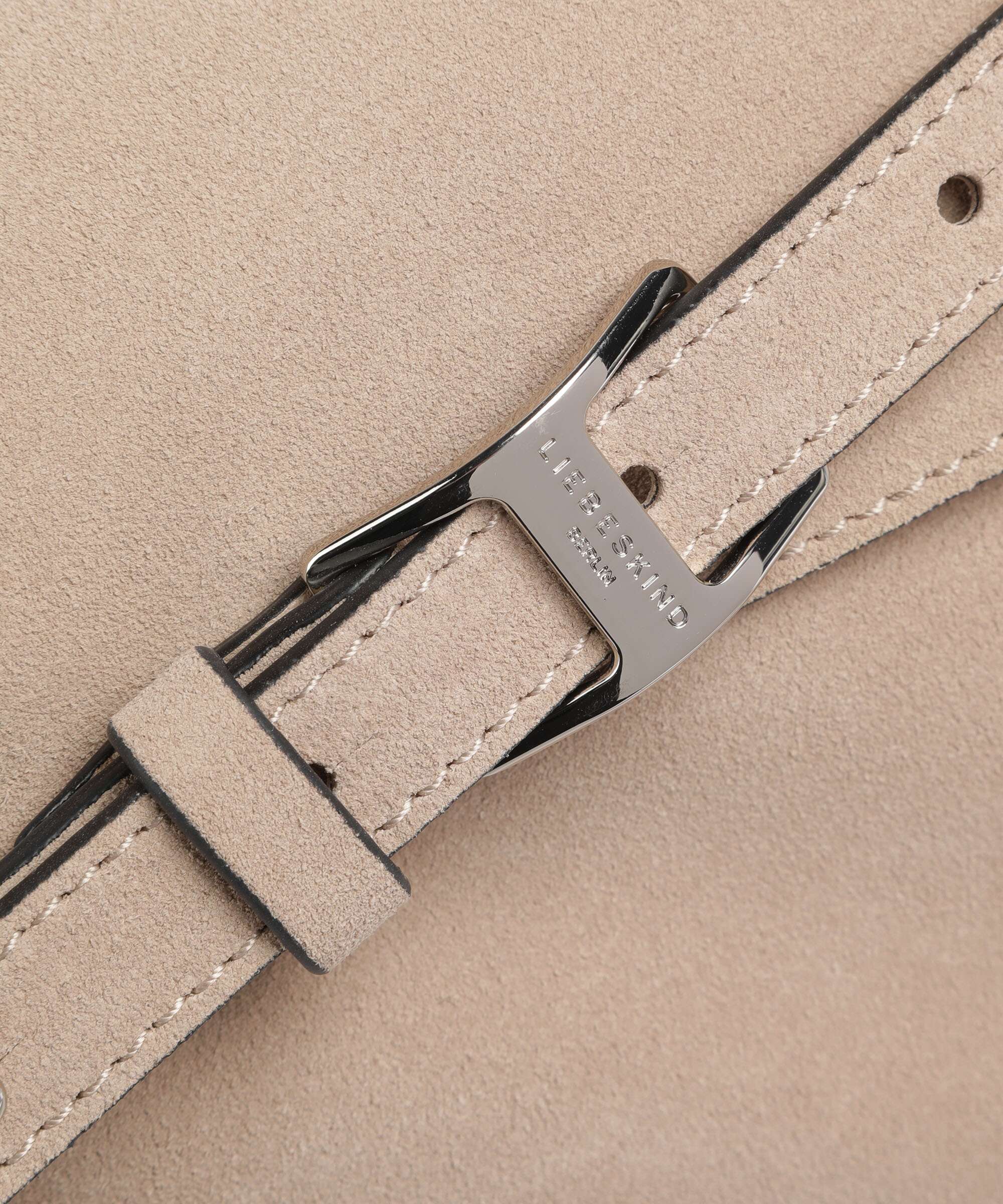 Liebeskind Lora Suede M Crossbody bag stone