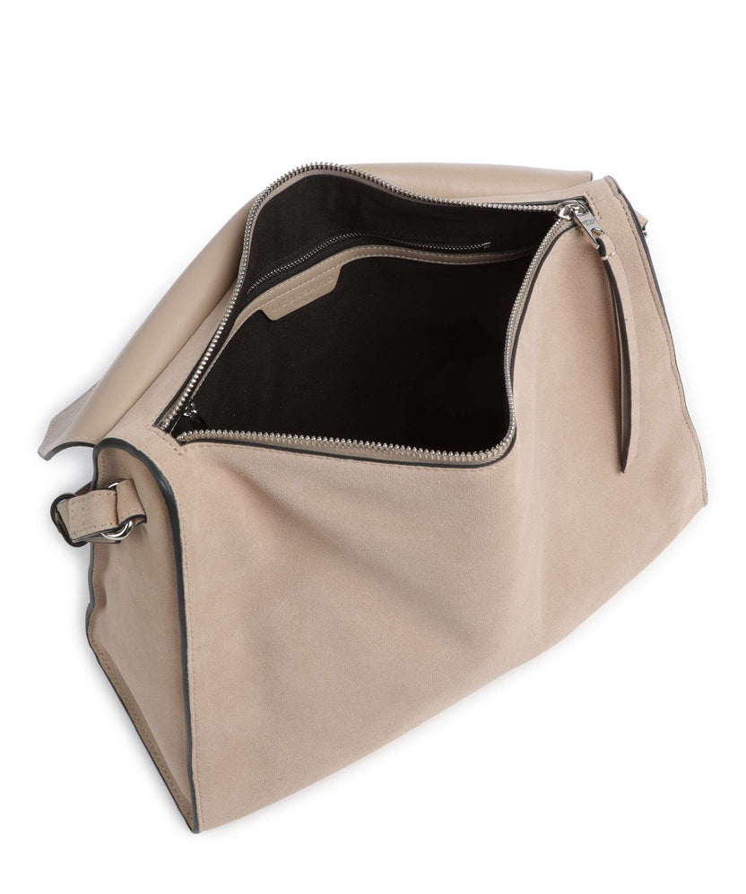 Liebeskind Lora Suede M Crossbody bag stone