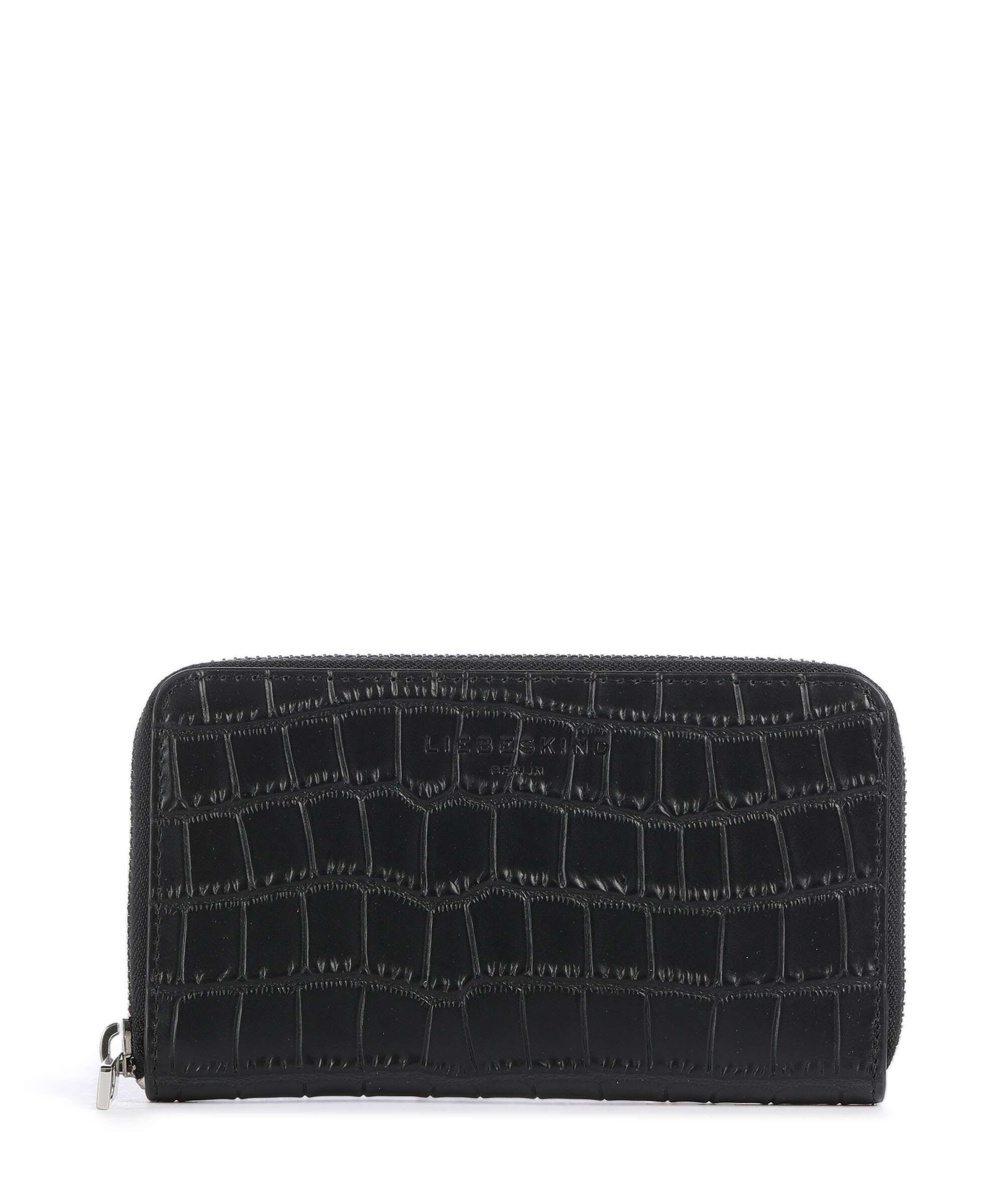 Liebeskind Lou 2 Frieda New Croco RFID Wallet black