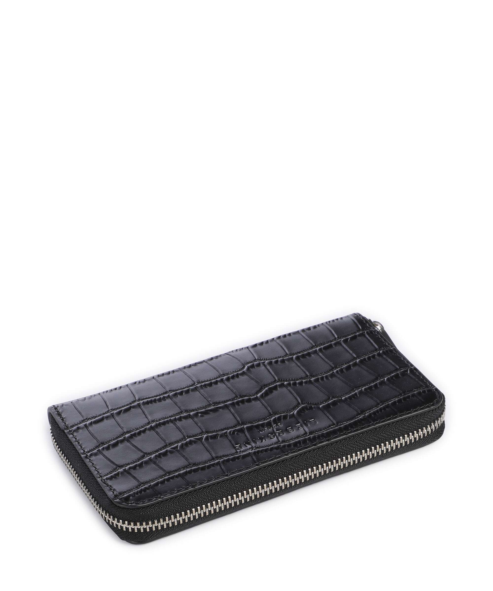 Liebeskind Lou 2 Frieda New Croco RFID Wallet black