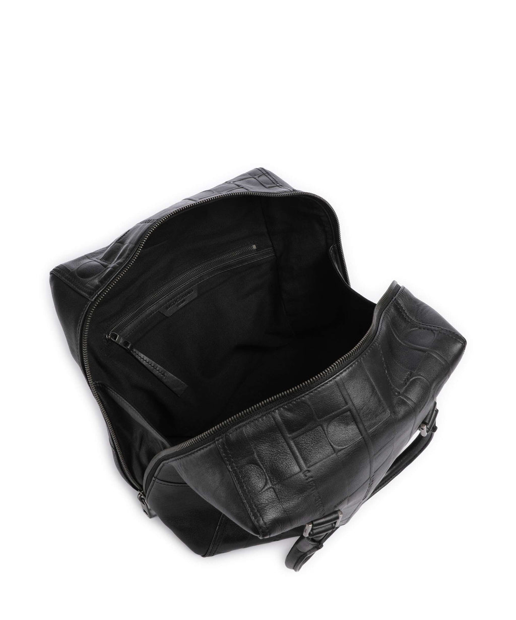 Liebeskind Kayla Monogram Sheep Natural M Handbag black