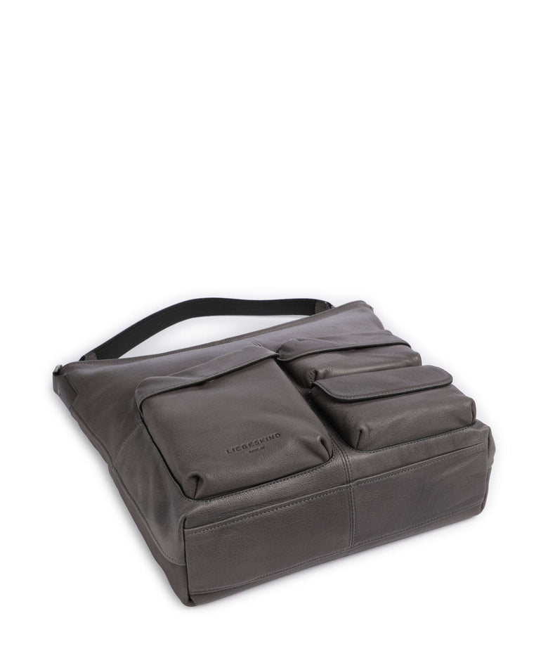 Liebeskind LK 204 3D Leather M Hobo bag iron