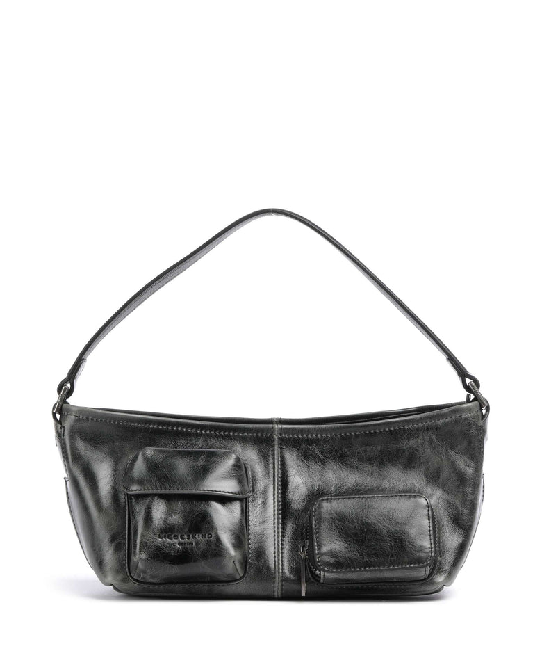 Liebeskind LK 204 Lack Distressed S Shoulder bag dark stone