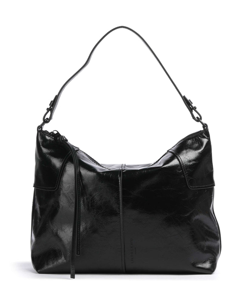Liebeskind Mila Lack Distressed M Hobo bag black