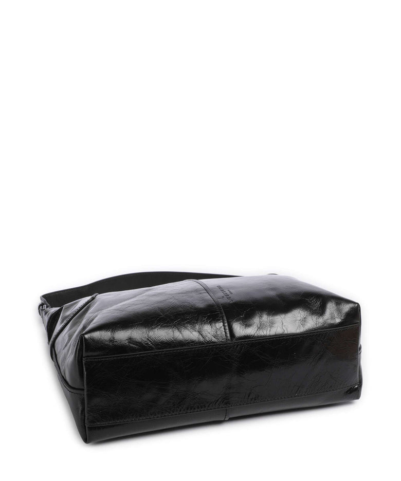 Liebeskind Mila Lack Distressed M Hobo bag black