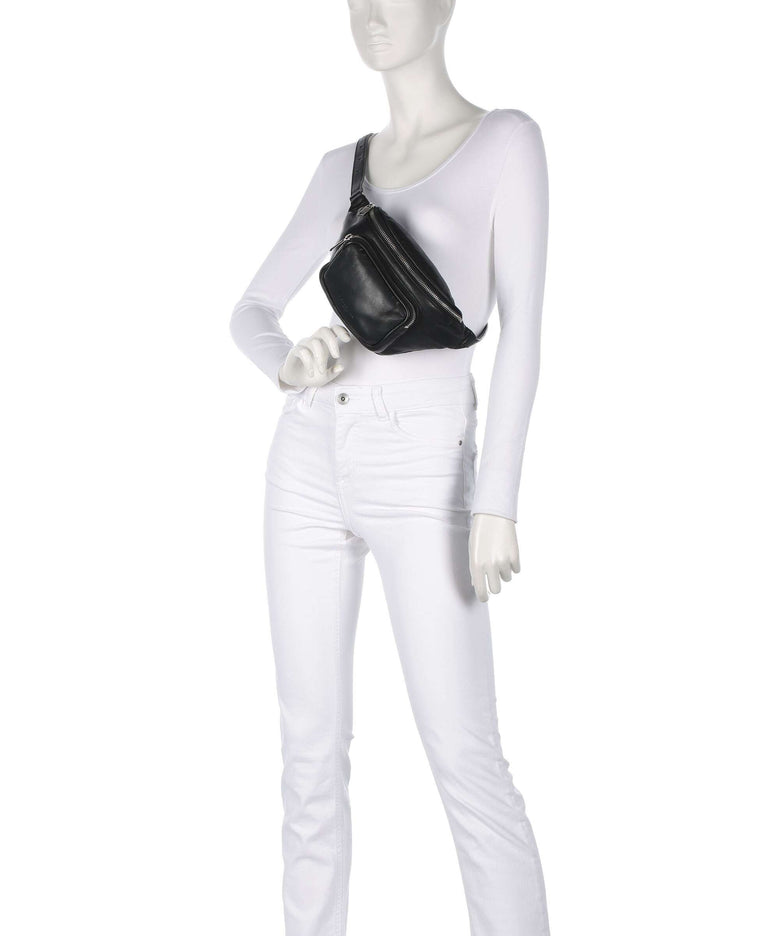 Liebeskind Lila Sheep Natural M Fanny pack black