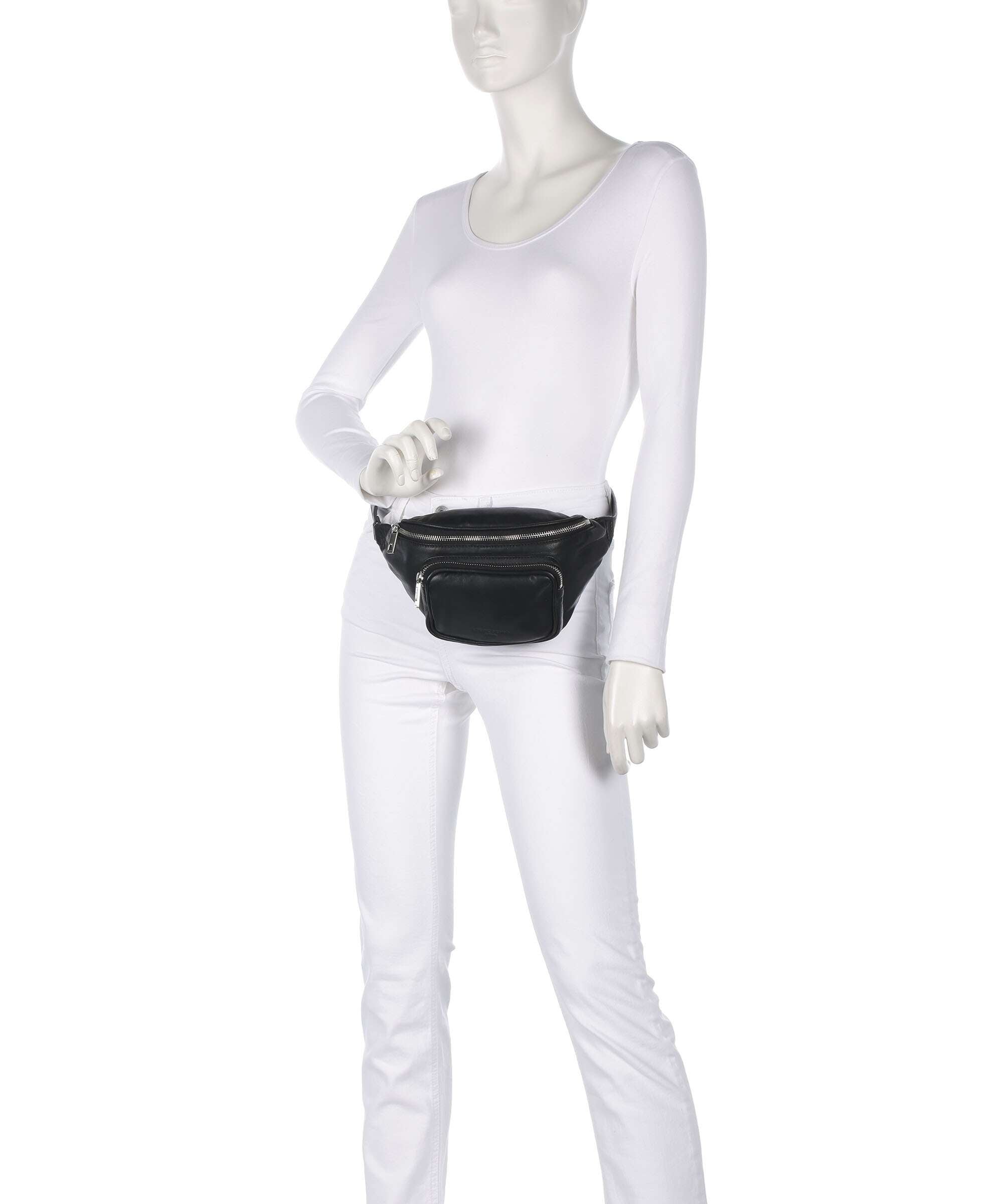 Liebeskind Lila Sheep Natural M Belt bag black