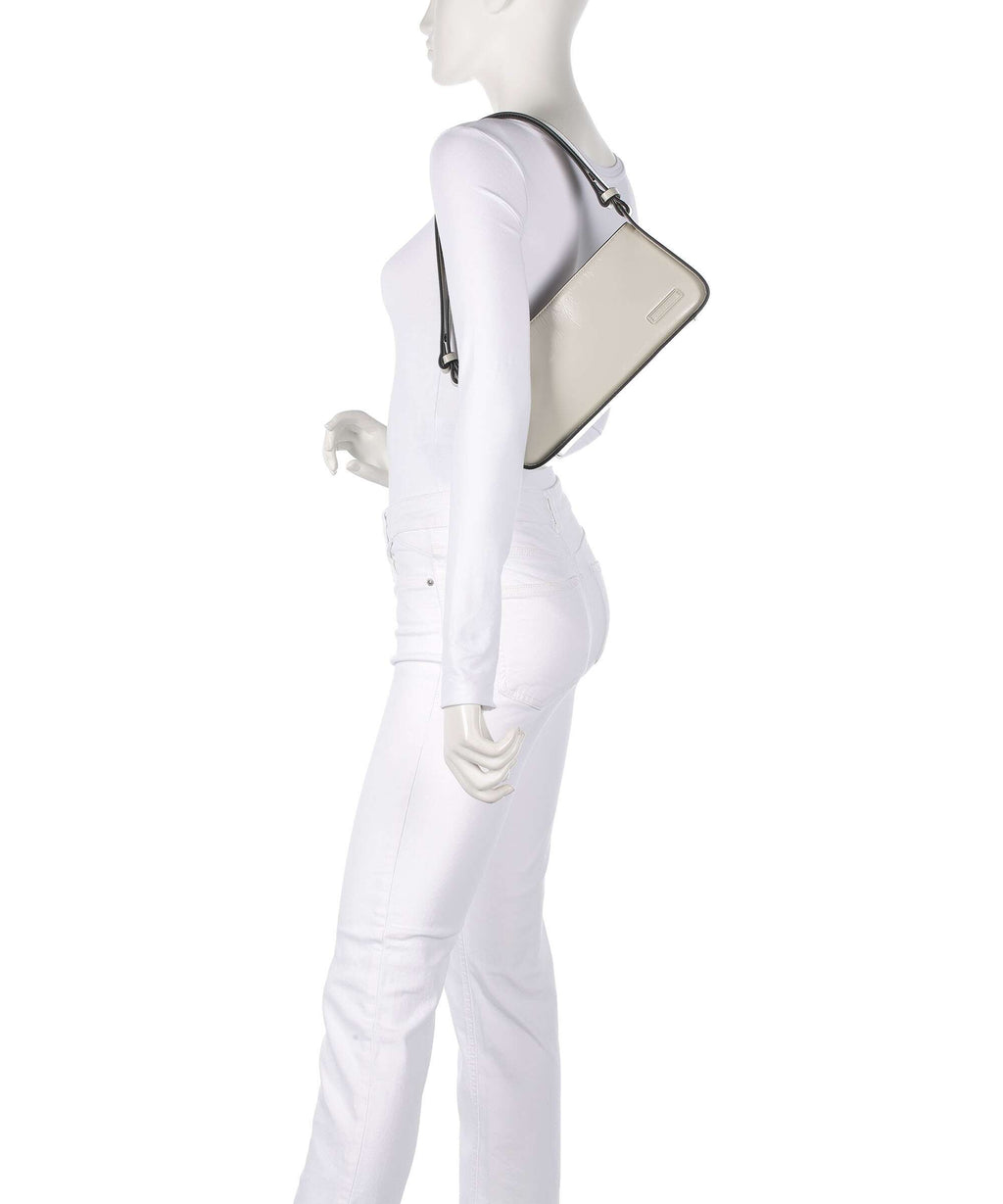 Liebeskind Franzis Lack Distressed S Shoulder bag milk