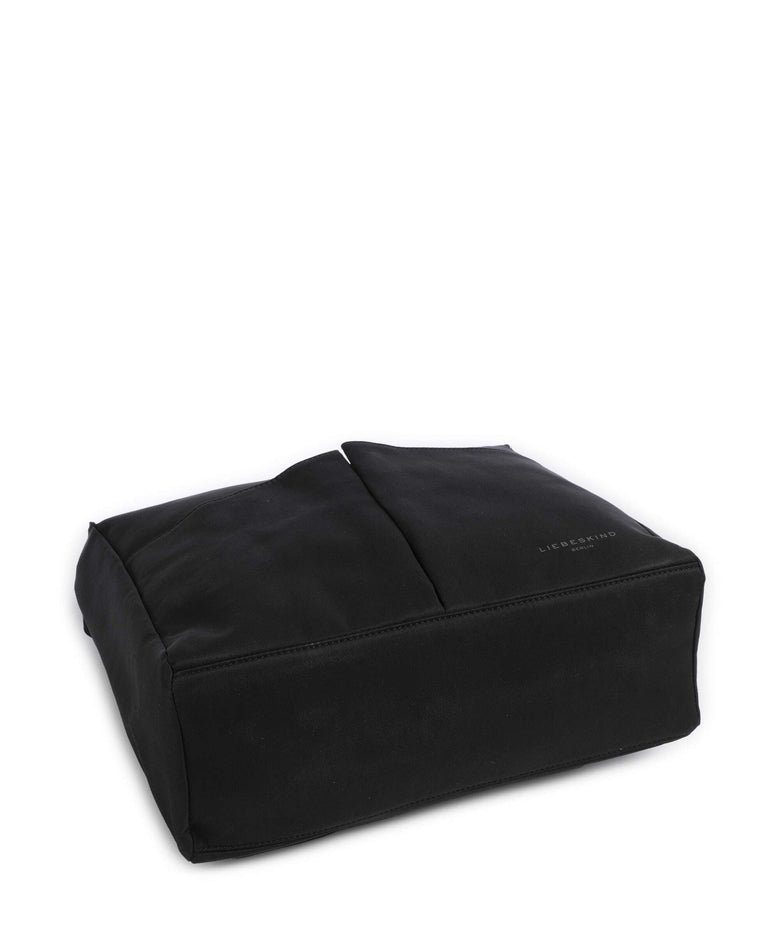Liebeskind Hera Nylon M Hobo bag black