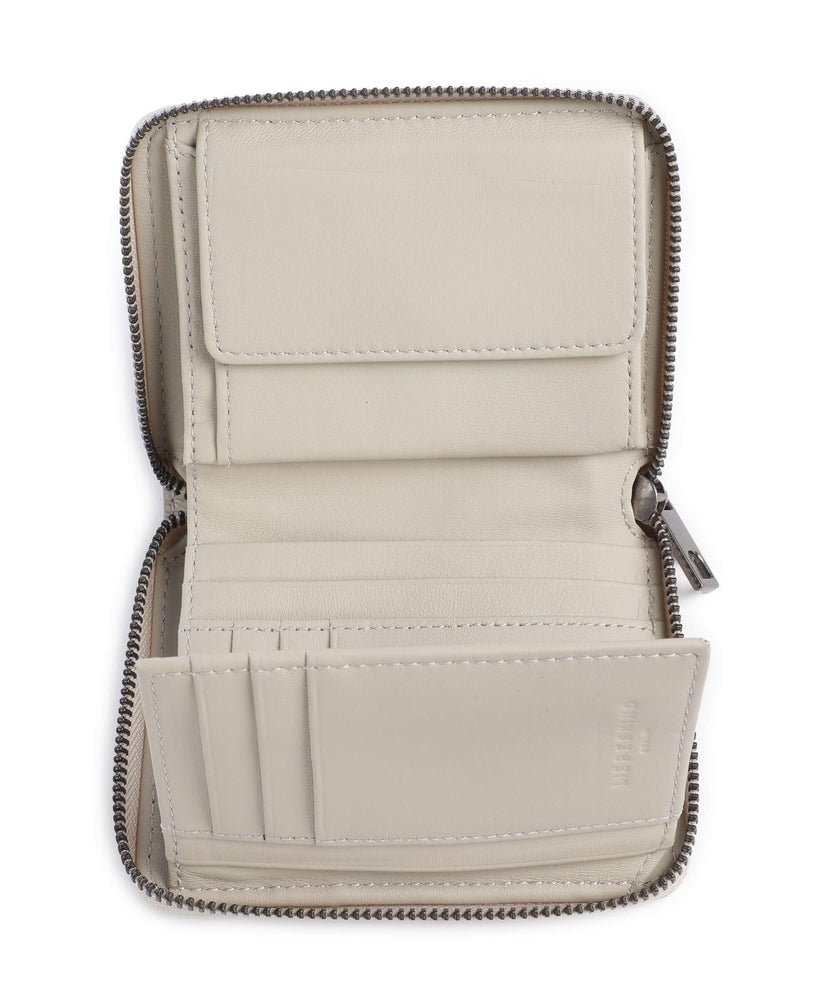 Liebeskind Conny Lack Distressed RFID Wallet milk