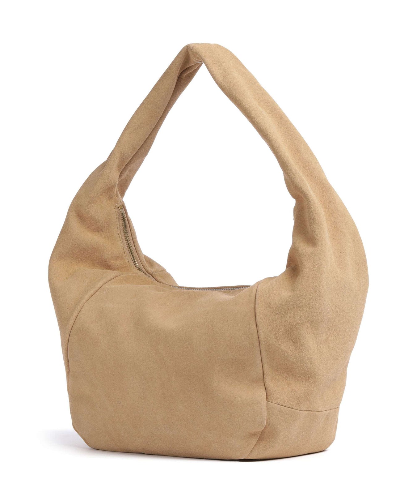 Liebeskind Farrah Suede M Hobo bag beige