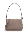 Liebeskind Lilly Suede M Shoulder bag neutral gray
