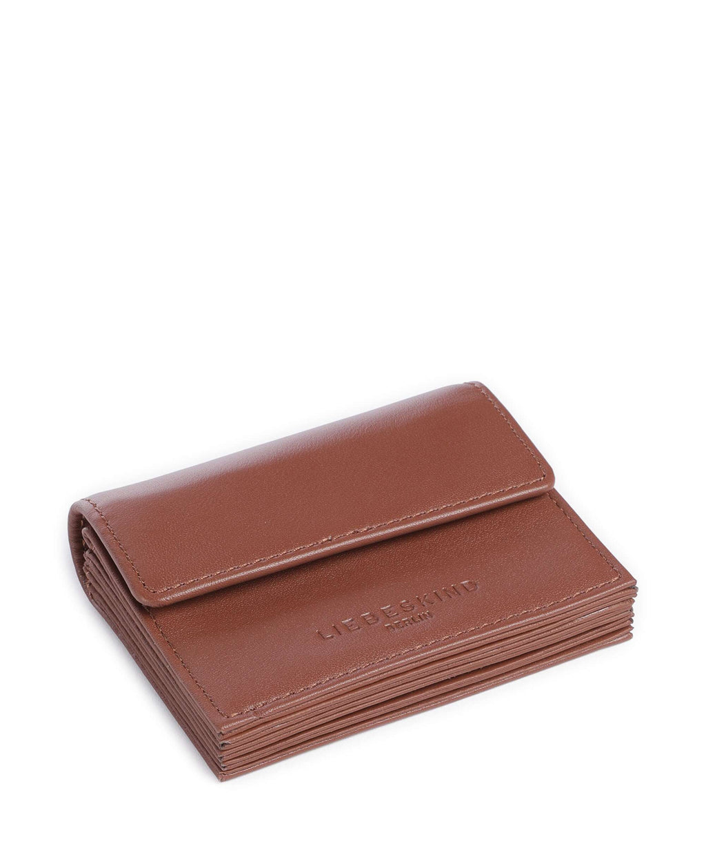 Liebeskind Akkordeon Soft Nappa S RFID Wallet russet