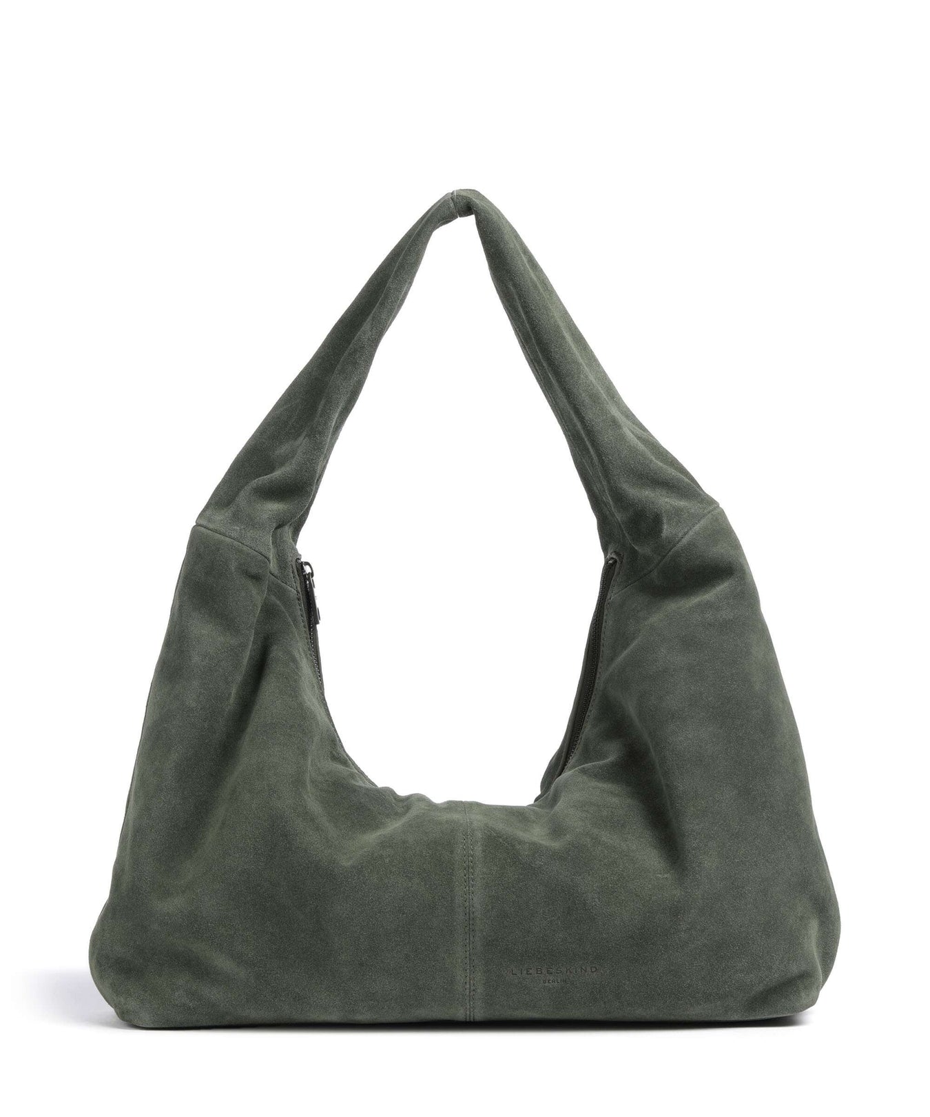 Liebeskind Bo Suede L Hobo bag forest