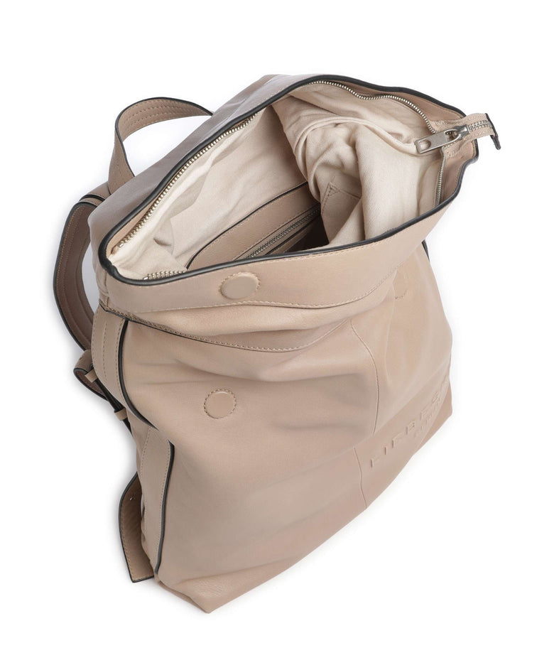 Liebeskind Elvira Sheep Natural L Rolltop backpack stone