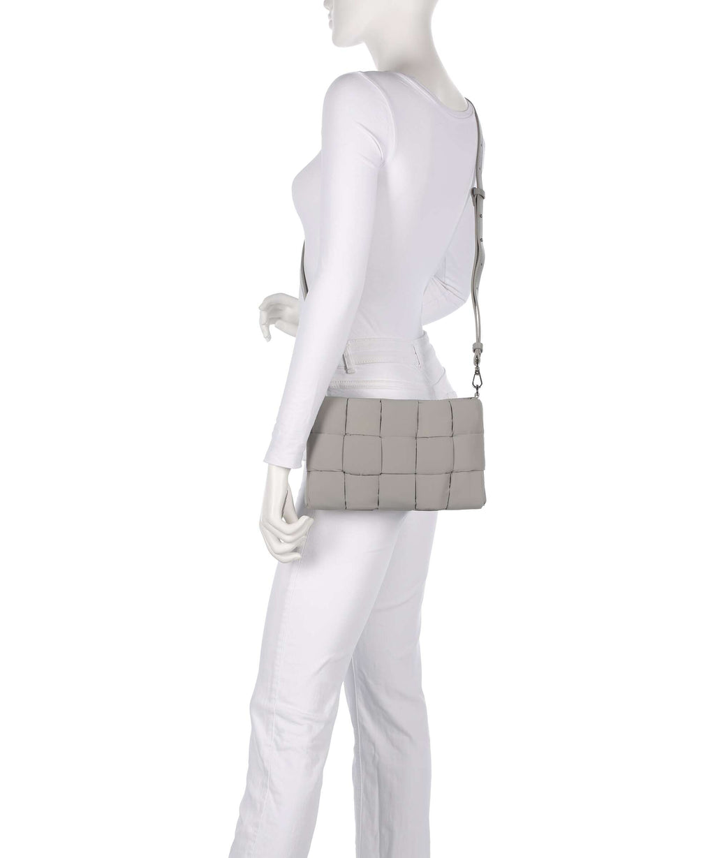 Liebeskind Bo Weaved Nylon S Crossbody bag neutral grey