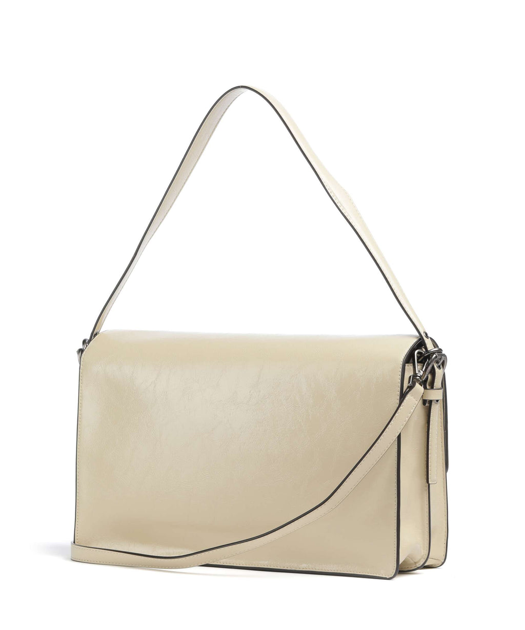 Liebeskind Audrey Recycled Lack Distressed M Shoulder bag biscotti