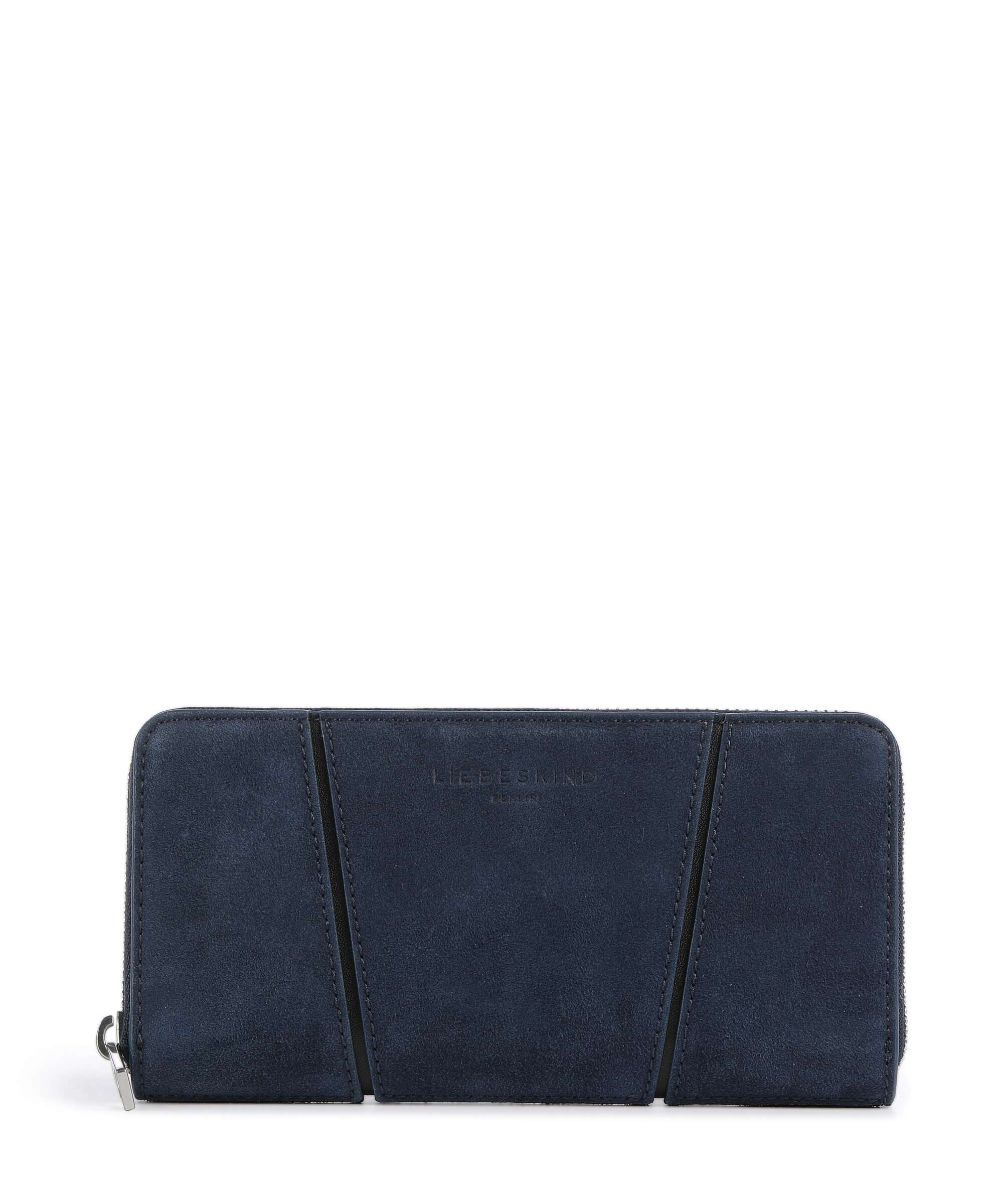 Liebeskind Una Gigi Recycled Suede L Wallet peacoat