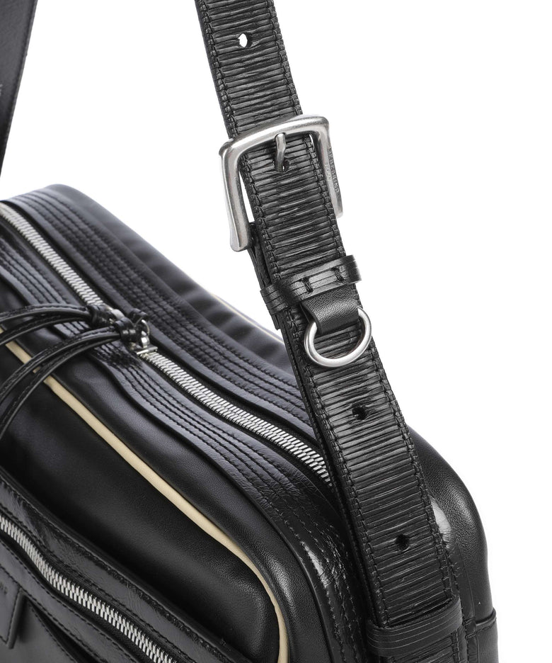 Liebeskind Juno Recycled Soft Calf M Shoulder bag black