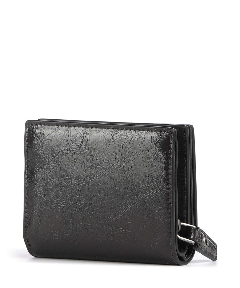 Liebeskind Thea Audrey Recycled Lack Distressed M Wallet deep soil