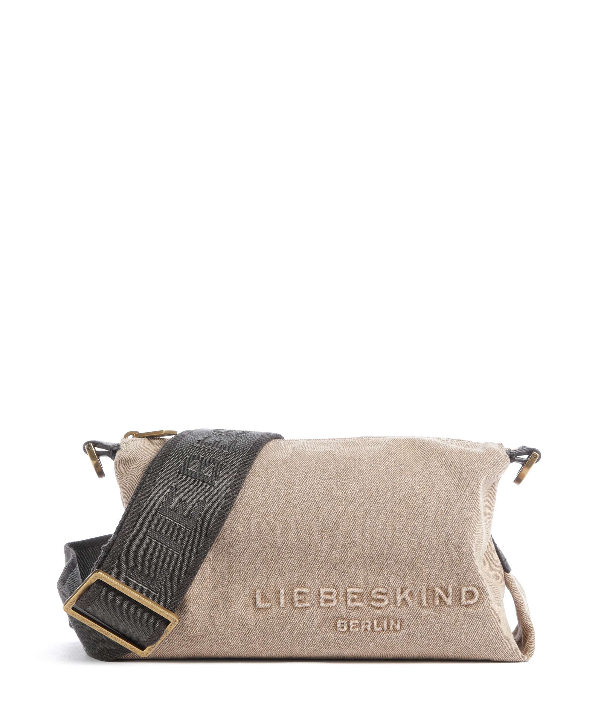 Liebeskind Elvira Denim S Crossbody bag beige