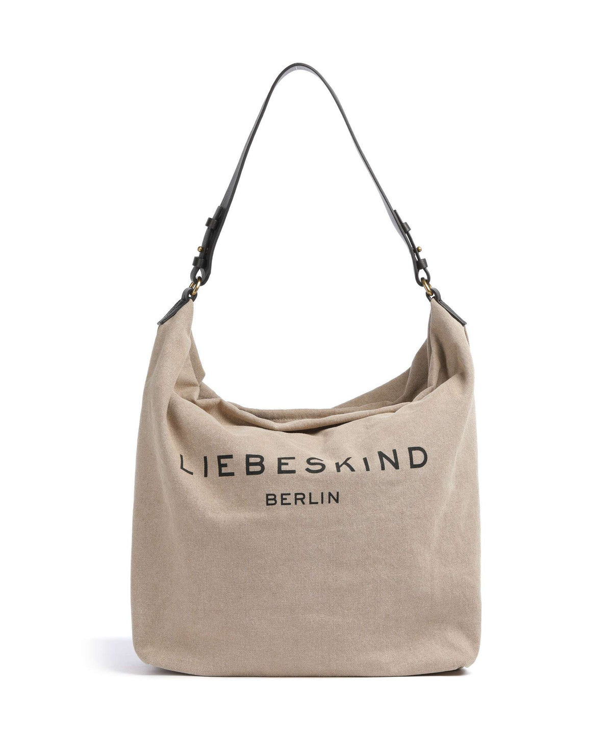Liebeskind Clea Denim Hobo bag beige